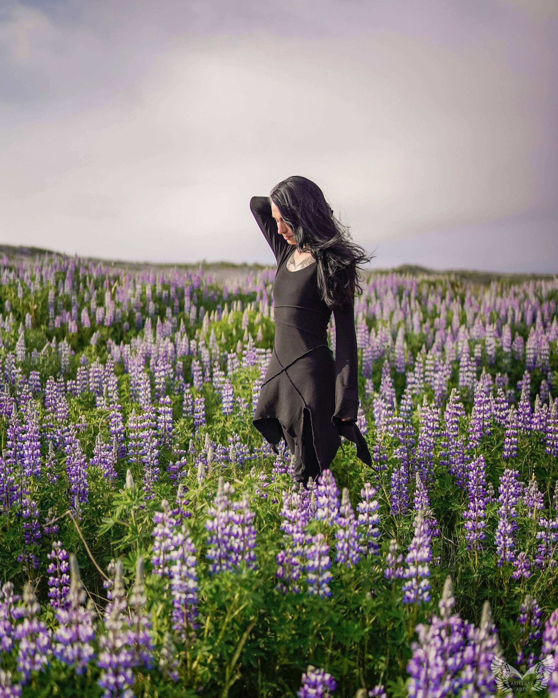 Goth Pixie Kleid. Feen Tunika Kleidung. Elfen Gothic Festival von AbstractikaCrafts