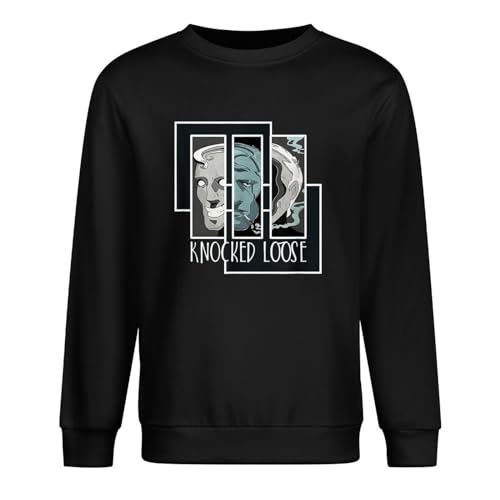 Laugh Tracks Loose Different with Knocked Mens Men's Long Sleeve Crewneck 100% Cotton Pullover Sweatshirts Black XXL Laugh Tracks Loose Different with Knocked Mens Men's Long Sleeve Crewneck 100% Cotton Pullover Sweatshirts Black XXL von Abuela