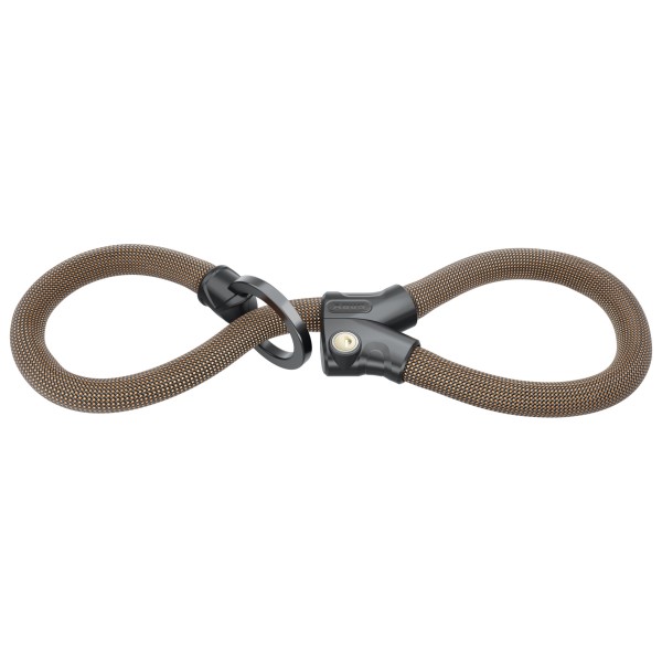 ABUS - Infinity Loop 1806 - Fahrradschloss Gr 140 cm grau/braun von Abus