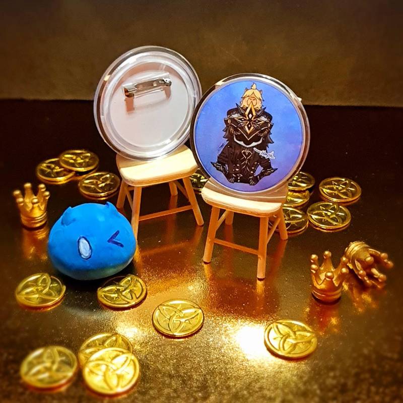 Harbingers/Fatui Abzeichen Von Genshin Auswirkungen Harbingers/Fatui Abzeichen Von Genshin Auswirkungen von AbyssNarwhal