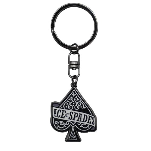 Abysse Corp Motörhead - Schlüsselanhänger - Ace of Spades - Metall Keychain - Logo von Abysse Corp