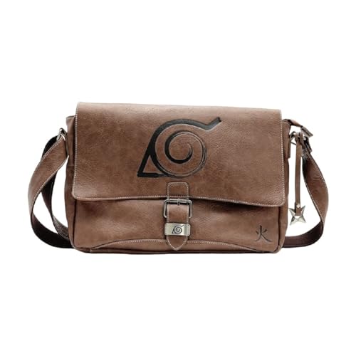 Abysse Corp Naruto Shippuden - Tasche - Konoha Logo - Cosplay Umhängetasche - Schultertasche - Braun Abysse Corp Naruto Shippuden - Tasche - Konoha Logo - Cosplay Umhängetasche - Schultertasche - Braun von Abysse Corp