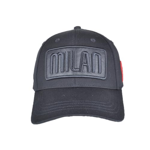 Ac Milan Unisex 143522 Milan Baseballkappe, Schwarz22, One Size Ac Milan Unisex 143522 Milan Baseballkappe, Schwarz22, One Size von AC Milan