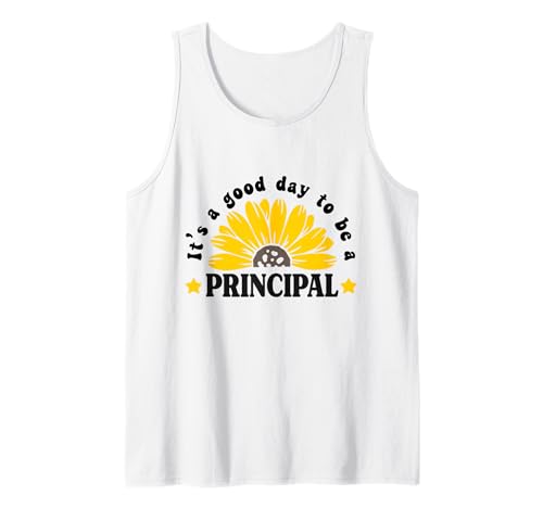 Süße Sonnenblumen-Grafik für den ersten Tag der Schulleiterin für Frauen Tank Top Süße Sonnenblumen-Grafik für den ersten Tag der Schulleiterin für Frauen Tank Top von Academic Appreciation Back to School Supplies