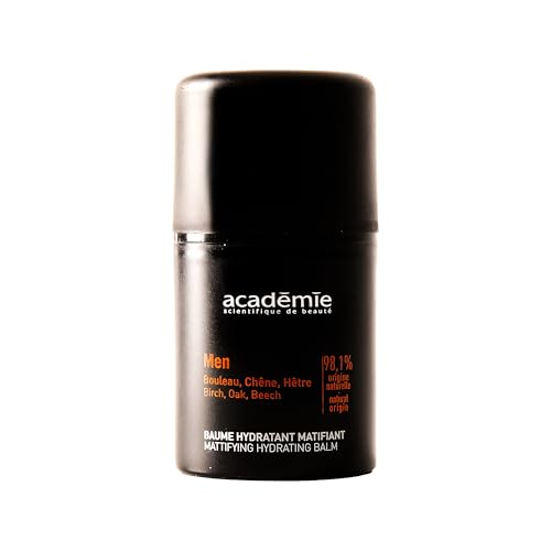 Academie Feuchtigkeitsspendender Balsam für Herren, natürliche Formel 98,1 %, Birke, Eiche und Buche von Academie