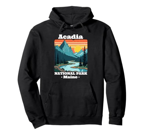 Acadia National Park Souvenir Maine Retro für Männer Frauen Kinder Pullover Hoodie Acadia National Park Souvenir Maine Retro für Männer Frauen Kinder Pullover Hoodie von Acadia National Park Souvenir