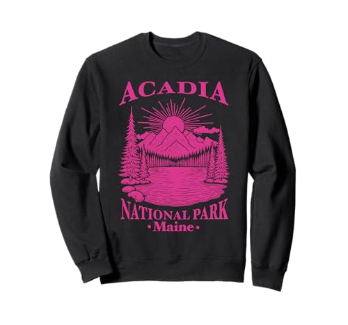 Acadia National Park Souvenir Maine Retro für Männer Frauen Kinder Sweatshirt Acadia National Park Souvenir Maine Retro für Männer Frauen Kinder Sweatshirt von Acadia National Park Souvenir