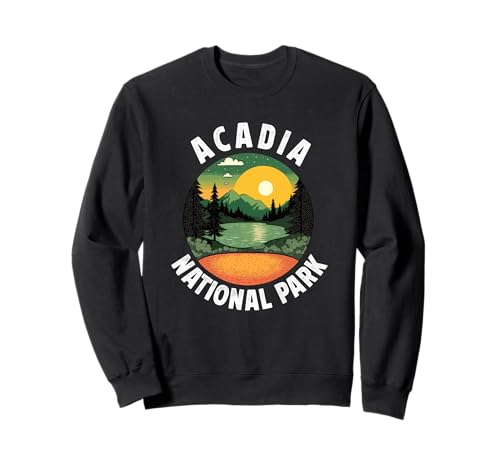 Acadia National Park Souvenir Maine Retro für Männer Frauen Kinder Sweatshirt Acadia National Park Souvenir Maine Retro für Männer Frauen Kinder Sweatshirt von Acadia National Park Souvenir