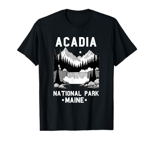 Acadia National Park Souvenir Maine Retro für Männer Frauen Kinder T-Shirt Acadia National Park Souvenir Maine Retro für Männer Frauen Kinder T-Shirt von Acadia National Park Souvenir