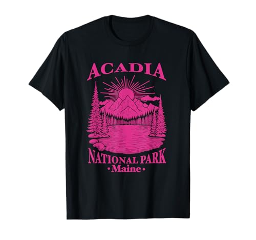 Acadia National Park Souvenir Maine Retro für Männer Frauen Kinder T-Shirt Acadia National Park Souvenir Maine Retro für Männer Frauen Kinder T-Shirt von Acadia National Park Souvenir