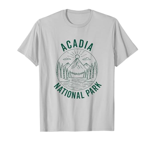 Acadia National Park Souvenir Maine Retro für Männer Frauen Kinder T-Shirt Acadia National Park Souvenir Maine Retro für Männer Frauen Kinder T-Shirt von Acadia National Park Souvenir