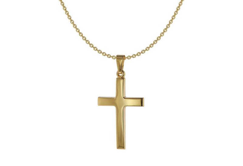 Acalee Kette mit Anhänger Kette mit Kreuz-Anhänger für Männer Gold 333 / 8 Karat von Acalee