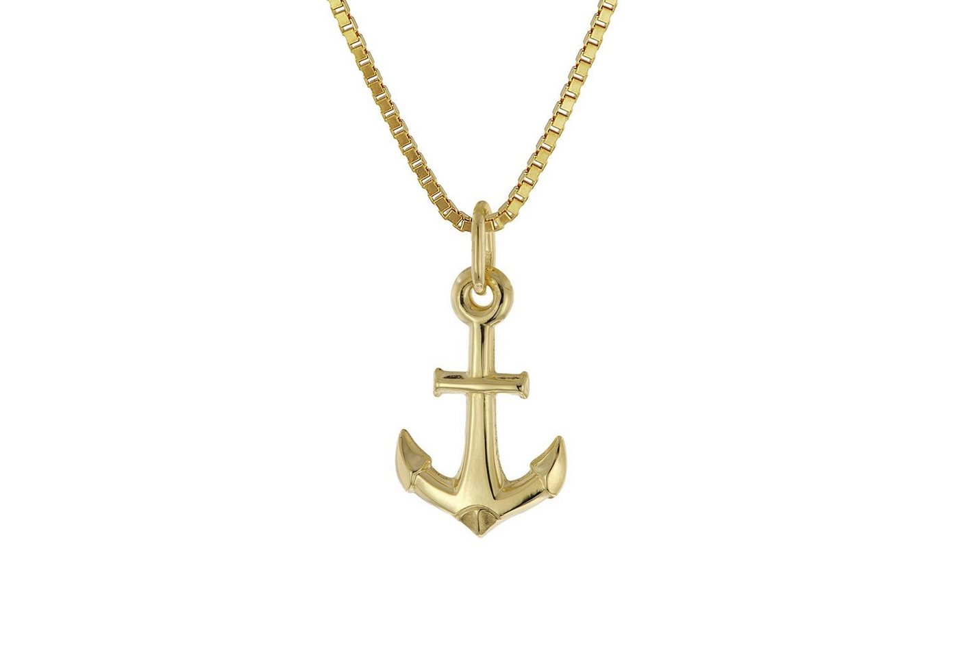 Acalee Kette mit Anhänger mit Anker Gold 333/8K Anker-Collier von Acalee