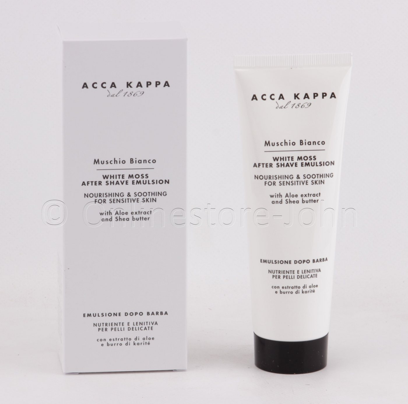Acca Kappa After-Shave White Moss (Muschio Bianco) von Acca Kappa