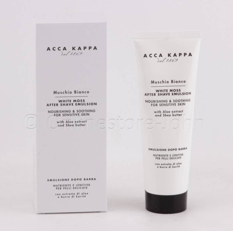 Acca Kappa After-Shave White Moss (Muschio Bianco) von Acca Kappa