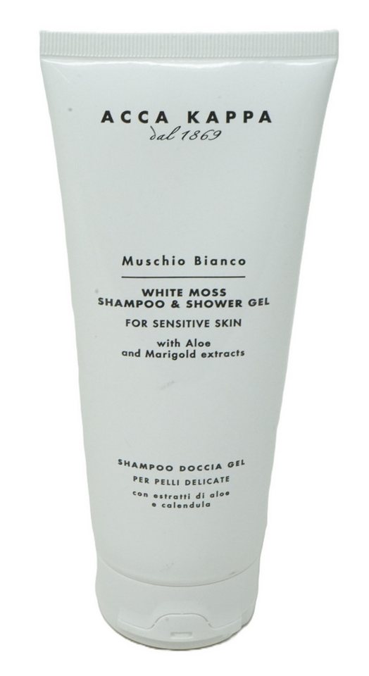 Acca Kappa Haarshampoo Acca Kappa Muschio Bianco Shampoo & Shower gel 250 ml von Acca Kappa