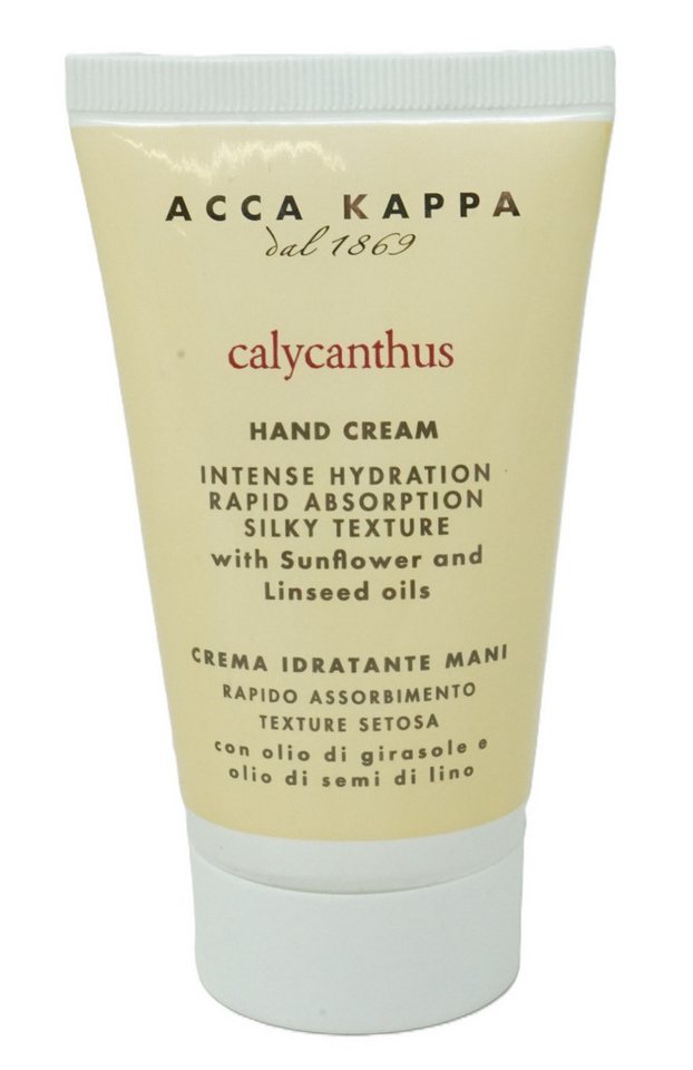 Acca Kappa Handcreme Acca Kappa calycanthus Hand Cream 75 ml von Acca Kappa
