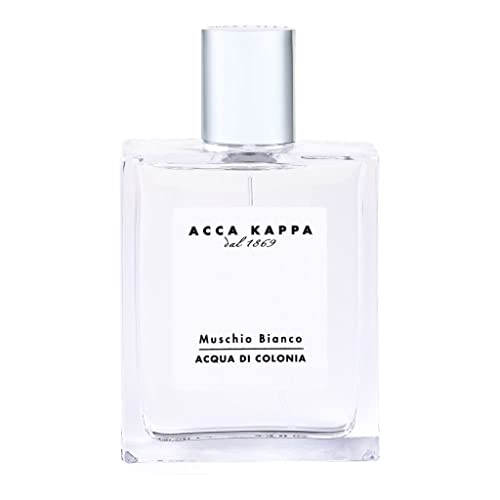 Acca Kappa Muschio Bianco 100 ml Eau De Cologne Spray für Sie und Ihn, 1er Pack (1 x 100 ml) von Acca Kappa