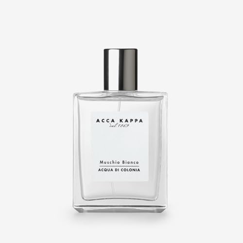 Acca Kappa Muschio Bianco 100 ml Eau De Cologne Spray für Sie und Ihn, 1er Pack (1 x 100 ml) von Acca Kappa