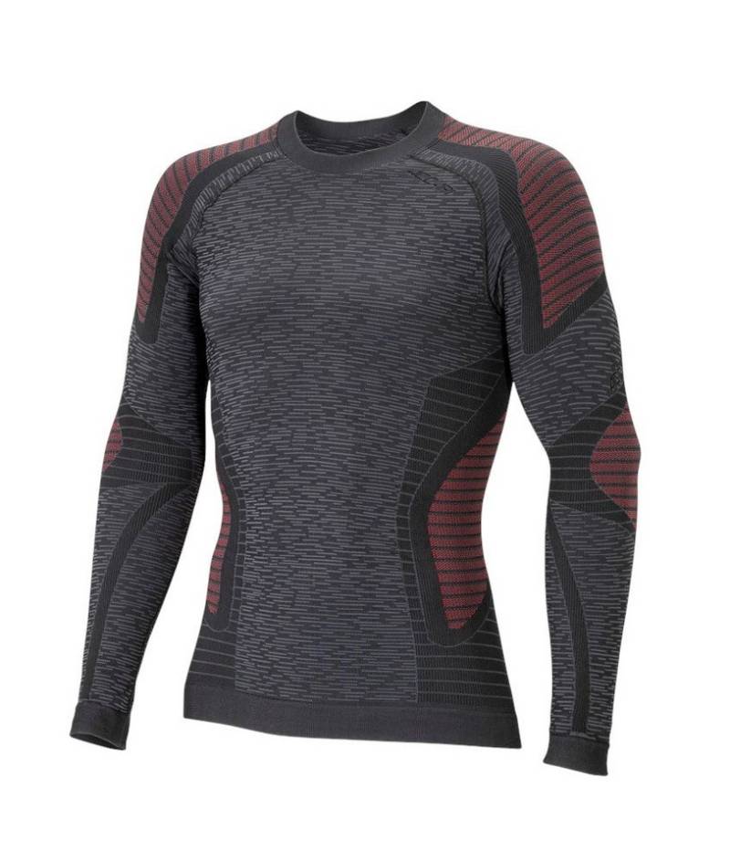 Accapi Langarmshirt Ergocycle Long Sleeve Shirt Unterwäsche anthrazitgrau/rot Herren von Accapi