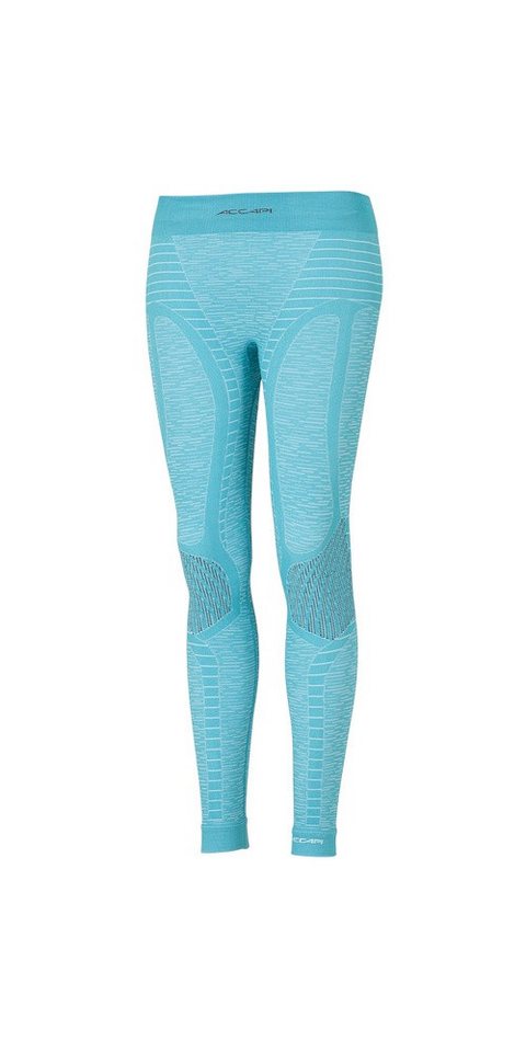 Accapi Lange Unterhose Unterziehhose Ergocycle Long Pants Unterwäsche türkisblau Damen von Accapi