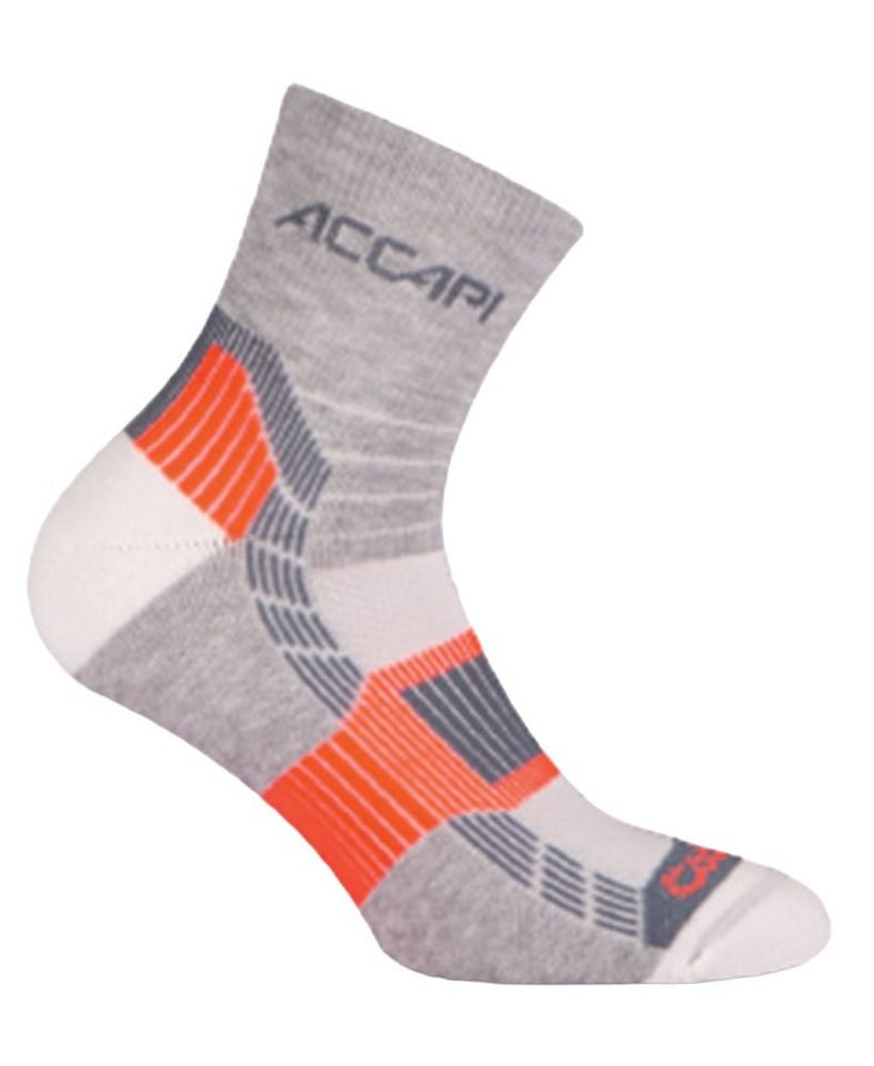 Accapi Laufsocken Quarter Running grau/weiss - 1 Paar Accapi Laufsocken Quarter Running grau/weiss - 1 Paar von Accapi