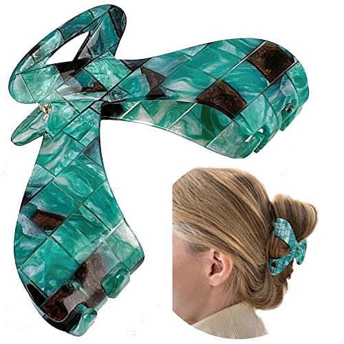 Claw Clip 10 cm/Große Haarklammer Hochwertig/Haar Klemmen Spangen Grosse/Haarspangen Damen Groß Haarspange Groß/Haar Accessoire/Haarschmuck Damen/Haarklammern für Dickes Haar von Accent aigu