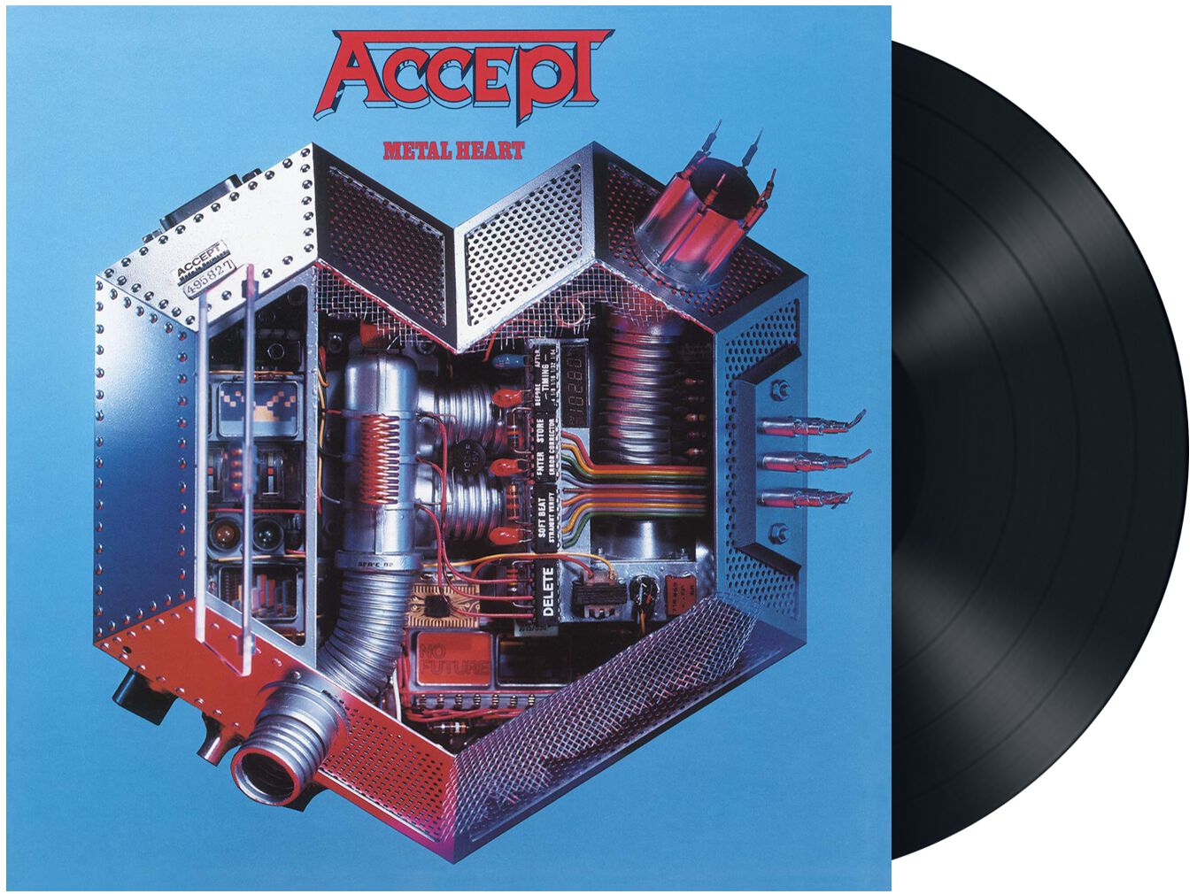 Accept Metal Heart LP multicolor von Accept