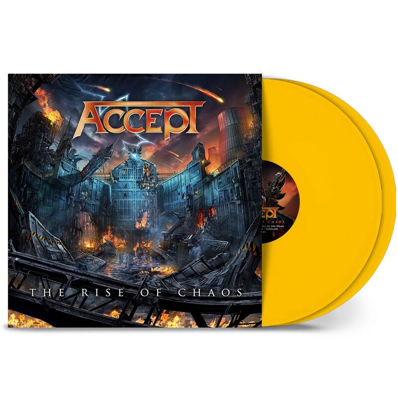 Accept The rise of chaos LP multicolor Accept The rise of chaos LP multicolor von Accept