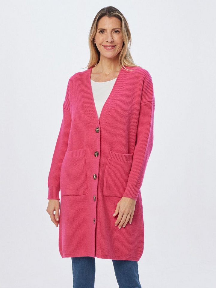 Accessoire Boutique Cardigan Strickjacke mit Knopfleiste und Eingrifftaschen von Accessoire Boutique