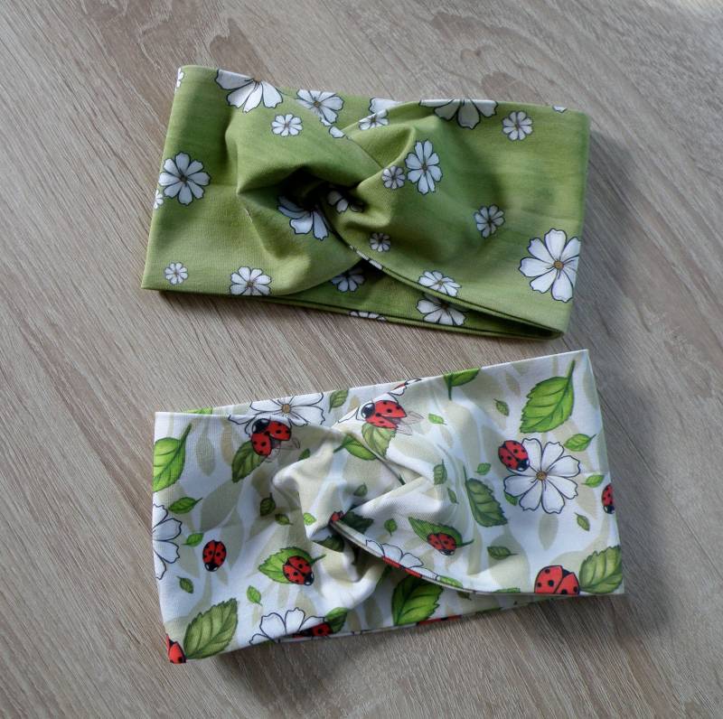 Knotenhaarband/Bandeau Im Sommerlichen Style - Onesize von AccessoiresByMarja