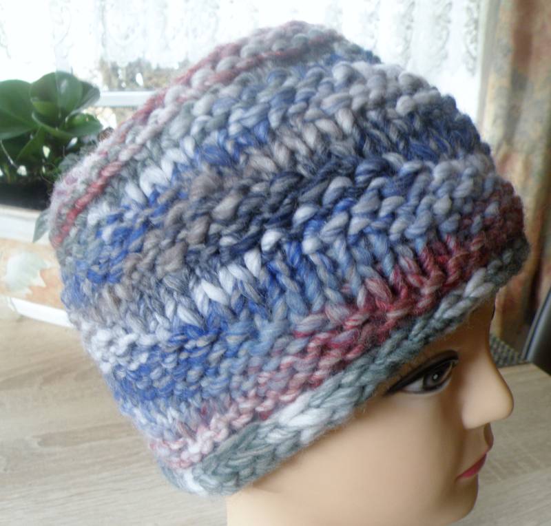 stirnband Für Frauen Und Mädchen Handgestrickt - " Zauberhafte Winterwelt von AccessoiresByMarja