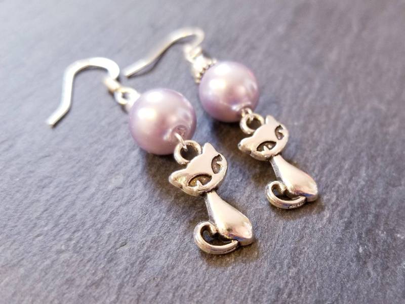 Perle Kittycat Ohrringe Perle Kittycat Ohrringe von AccessorRings