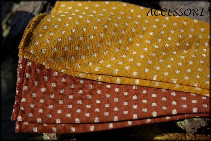 Armstulpen Stulpen Wendestulpen Handstulpen Baumwolle Gestreift Senf Gelb Weiß Zimt Streifen Gepunktet Pulswärmer Sommerstulpen von AccessoriDE