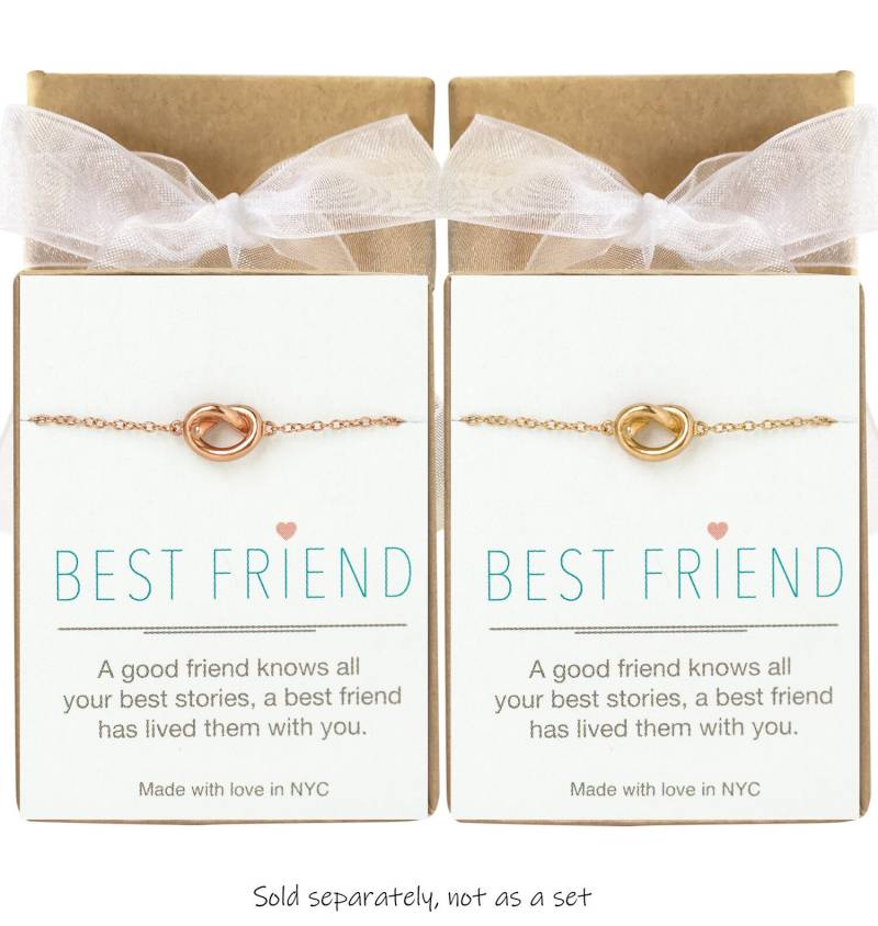 Freundschaft Liebesknoten Armband, Bff Geschenk, Bester Freund Geschenke, Armband von AccessoriesAtelier