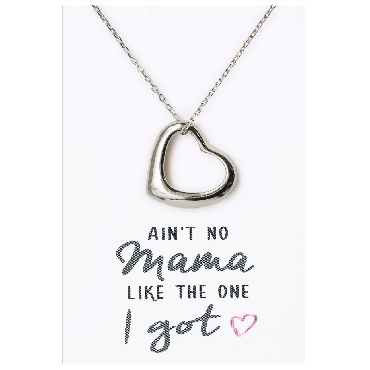 Mutter Geschenke - Sterling Silber Herz Halskette Für Mama, Minimalist Schmuck, Geschenk Sie, Weihnachtsgeschenk von AccessoriesAtelier