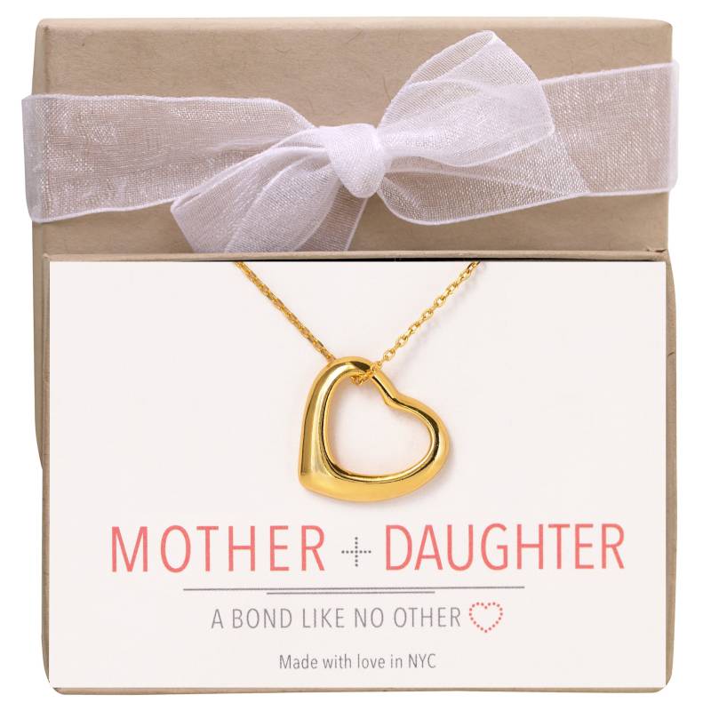 Mutter Tochter Halskette, Geschenk, Geschenk Für Mama, Herz Mama von AccessoriesAtelier