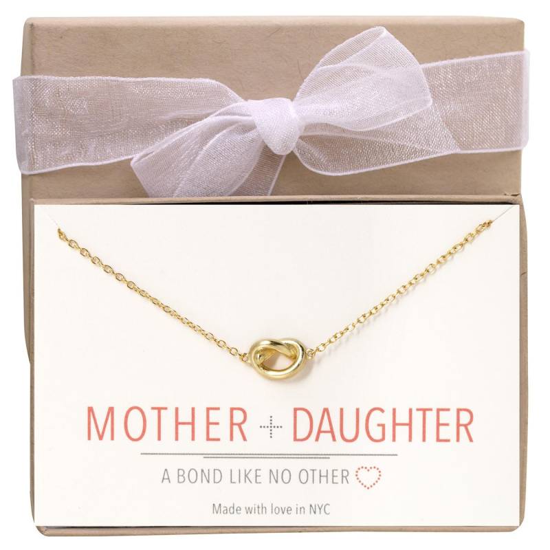 Mutter Tochter Halskette, Geschenk, Geschenke Für Mama, Mama Geschenk Liebesknoten N316-15 von AccessoriesAtelier