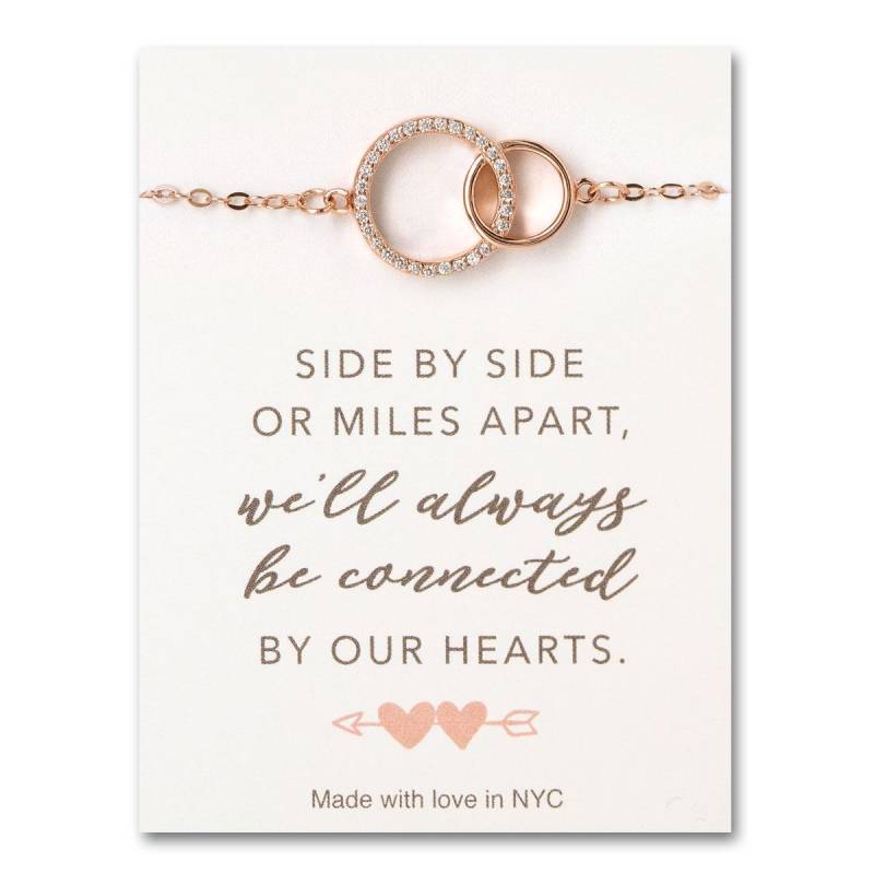 Mutter Tochter Halskette, Geschenk Für Mama, Tante, Oma, Bester Freund Geschenke, Freundschaftskette von AccessoriesAtelier