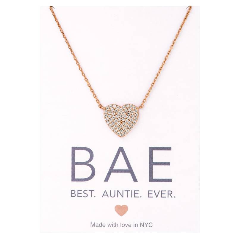 Tante Geschenk, Halskette, Beste Aller Zeiten, Herz Geschenk Von Nichte, N302-19 von AccessoriesAtelier