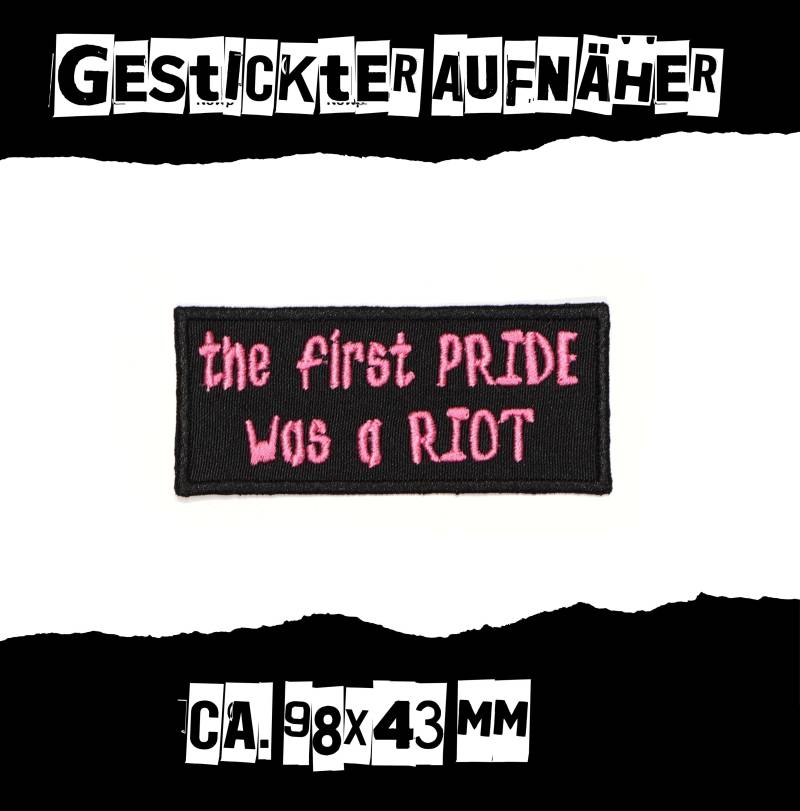 Patch - The First Pride Was A Riot von AccessoriesProjekt3D