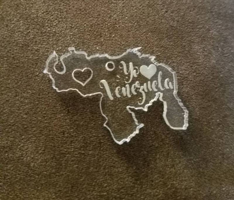 Yo Amo Venezuela Acrylcharme von AccessoriesSimply