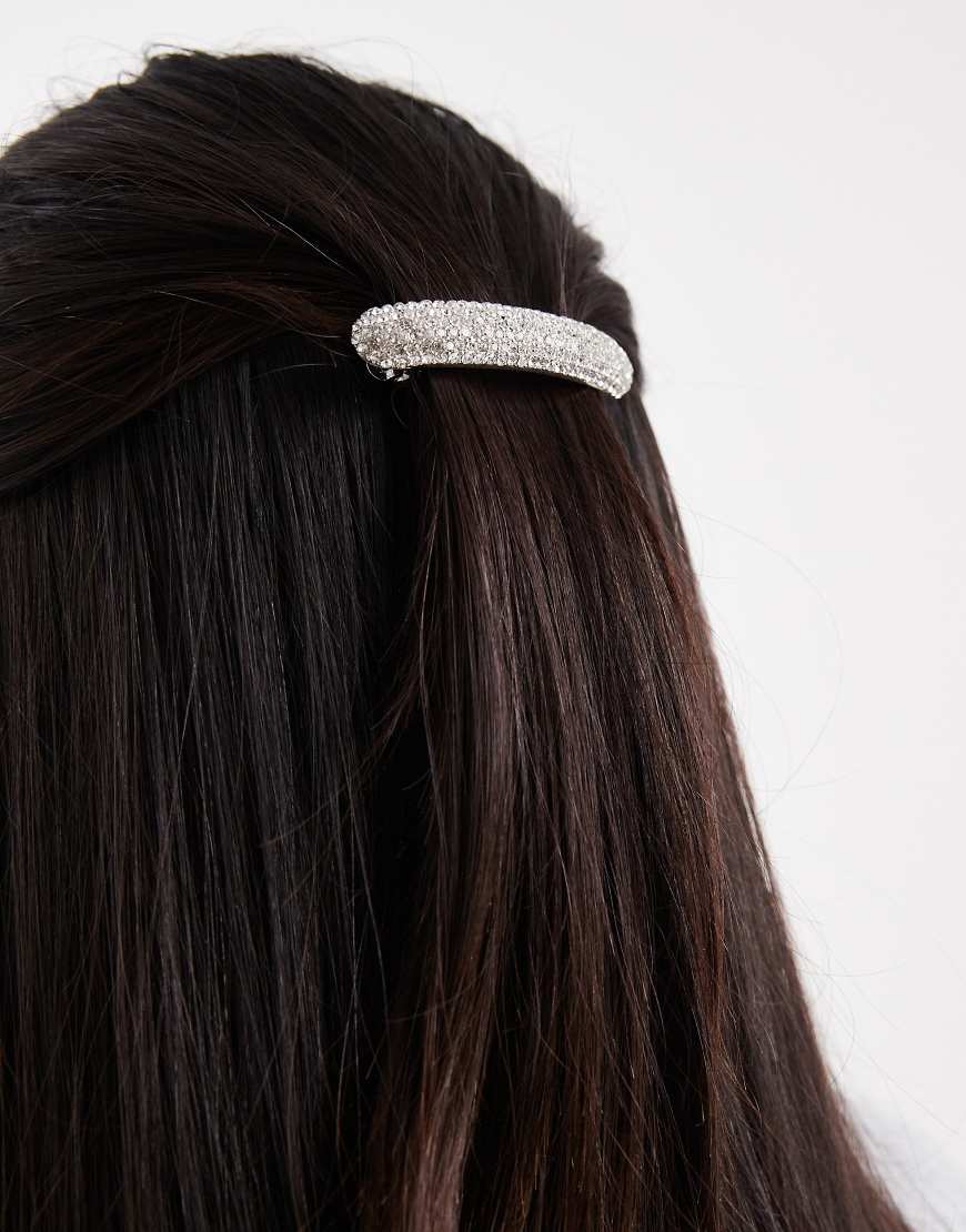 Accessorize - Stark glitzernde Haarspange in Silberoptik von Accessorize