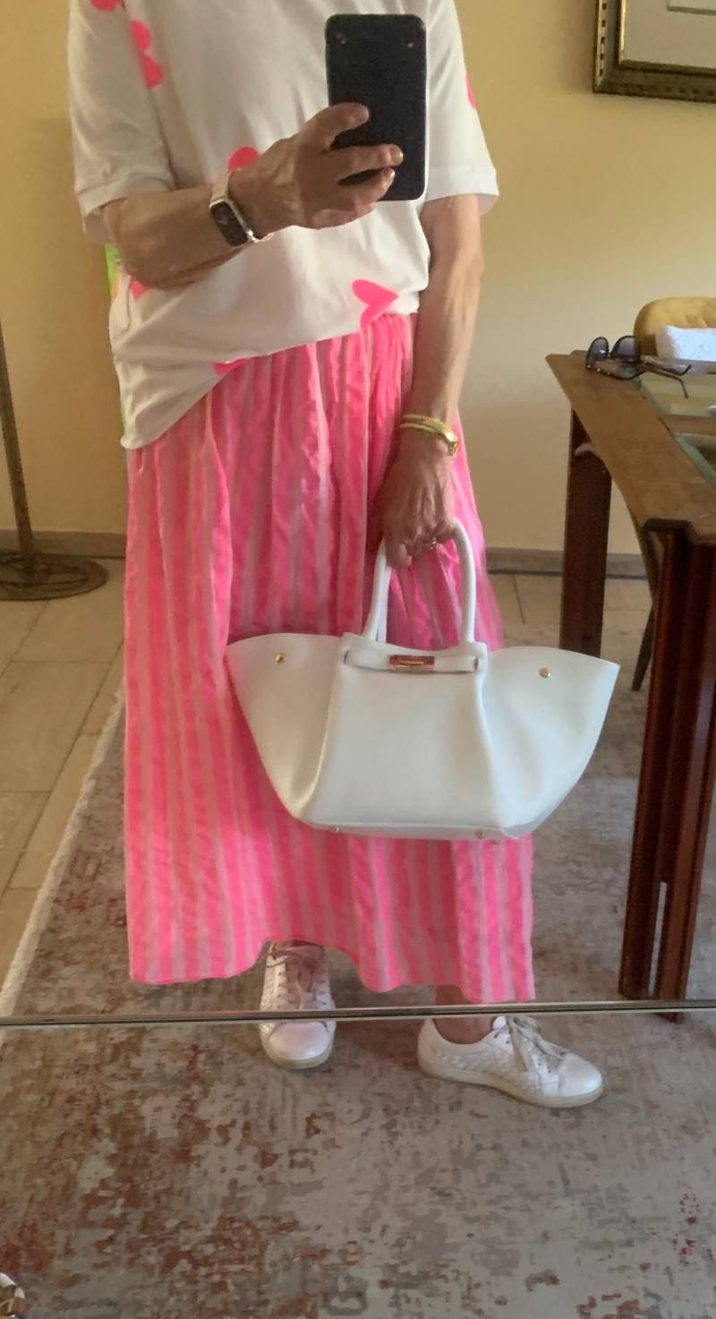 Schicke Leder Handtasche Mit Umhängemöglichkeit in Verschiedenen Farben Made Italy von AccessoryAndBags