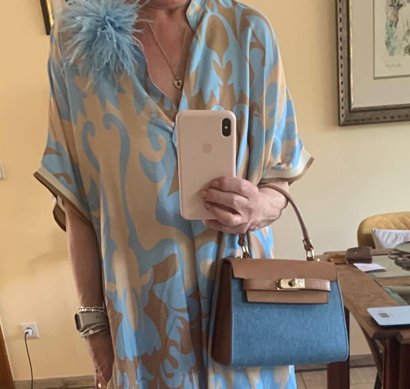 Schöne Spange Mit Federn in Verschiedenen Farben von AccessoryAndBags