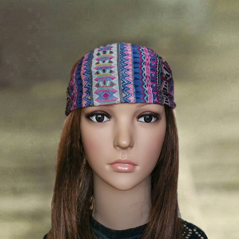Breites Boho Stirnband Multi-Style Yoga Workout Stirnband von AccessoryArty