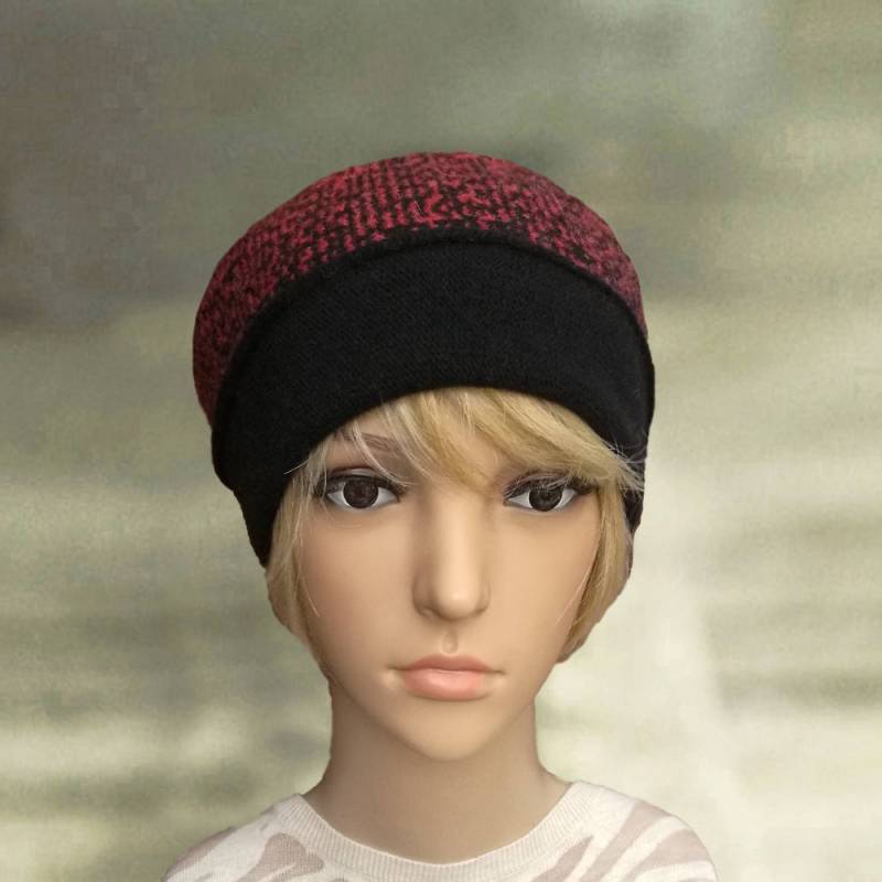 Gefilzte Wollmütze Umklappbare Krempe von AccessoryArty