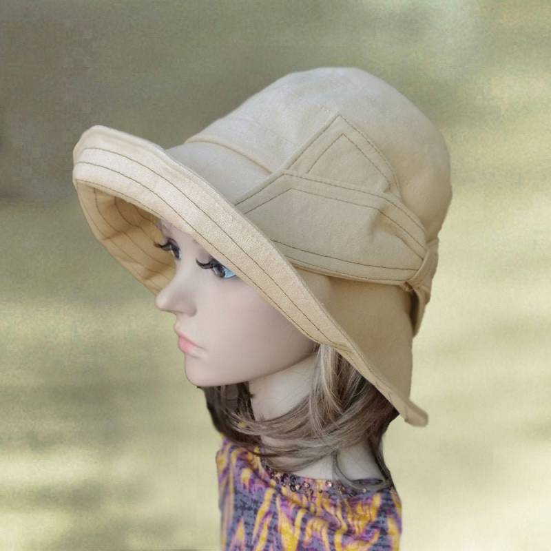 Sonnenhut Mit Breiter Krempe Trendiger Sommer Damen Hut von AccessoryArty