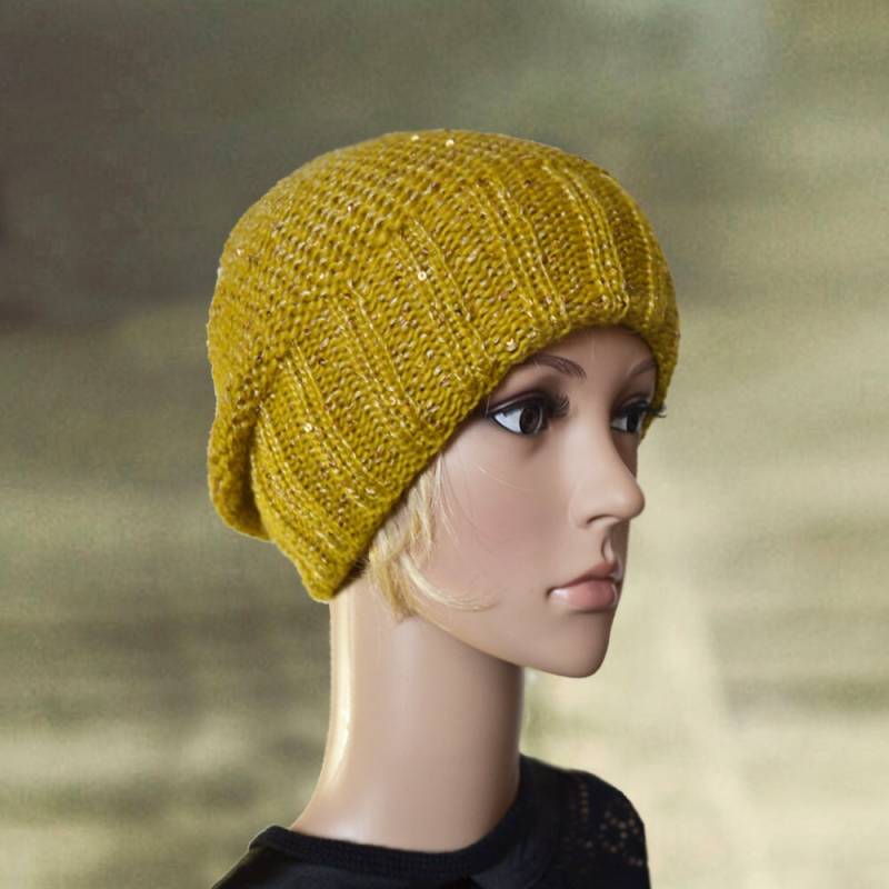 Wollstrick Slouchy Beanie Warme Wintermütze von AccessoryArty