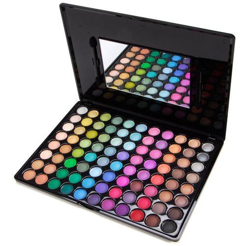 88 Matt Farbe Lidschatten Palette eyeshadow von Fraeulein38elegant Verpackung Makeup Set fuer Alltag von Accessotech